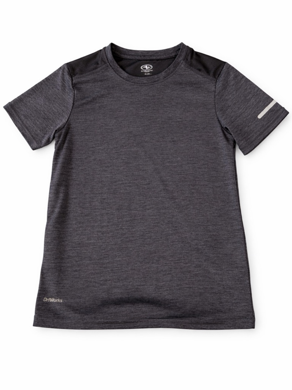 Xersion Boys Athletic Tee Size 8 Gray Performance Short Sleeve Active Shirt